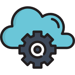 Cloud computing icon