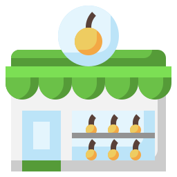 Магазин фруктов иконка