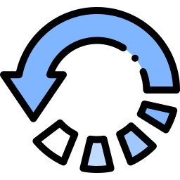 rotante icona