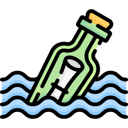 Message in a bottle icon