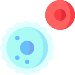 witte bloedcel icoon