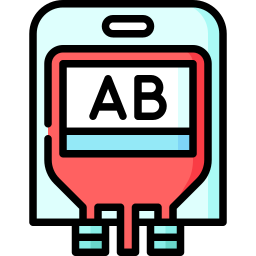 Blood bag icon