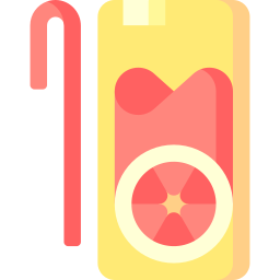 caja de jugo icono