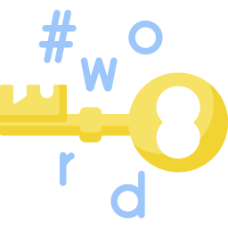 palabra clave icono