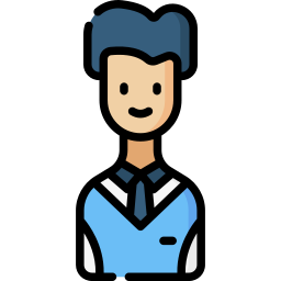 Flight attendant icon