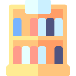 Bookshelves icon