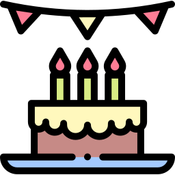 Birthday party icon