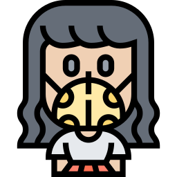 Hygiene mask icon