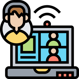 Video conference icon