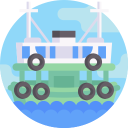 Ferry boat icon