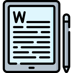 Content writing icon