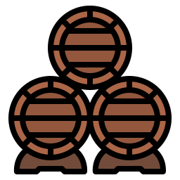 Wine storage icon