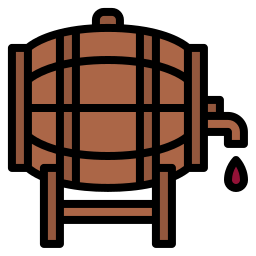 botte di vino icona