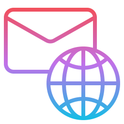 Global communication icon