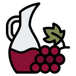 bebida de vino icono