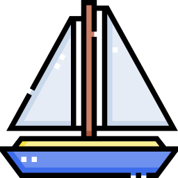 statek żaglowy ikona