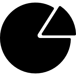 Pie graphic icon