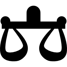 símbolo del zodiaco libra de escala equilibrada icono