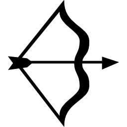 símbolo del zodiaco sagitario icono