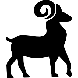 Aries symbol icon