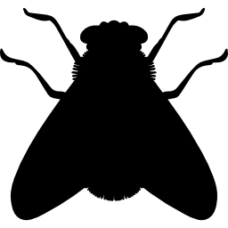 a forma di mosca icona