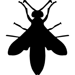 Wasp silhouette icon