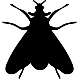 kształt owada ćmy ikona