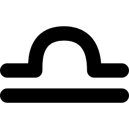 Libra sign icon