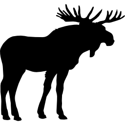 Moose shape icon