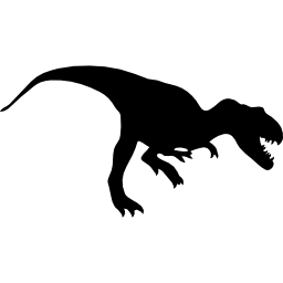 kształt dinozaura mapusaurus ikona