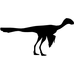 forma di archaeopteryx di dinosauro icona