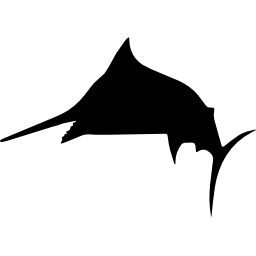 Fish silhouette icon