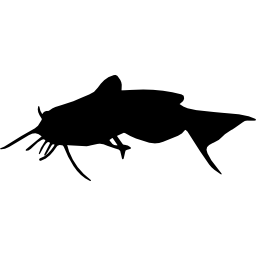 silueta de pez icono