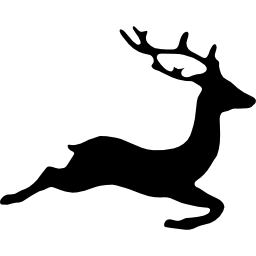 Deer shape icon