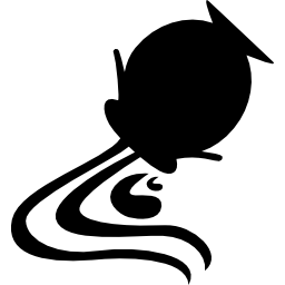simbolo del segno dell'acquario icona