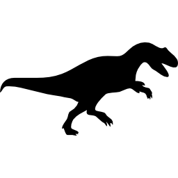 forma di dinosauro iguanodonte icona