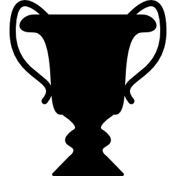 a forma di trofeo icona