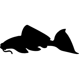 Силуэт рыбы иконка