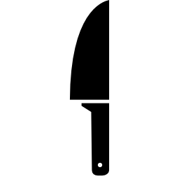 cuchillo de cocina icono