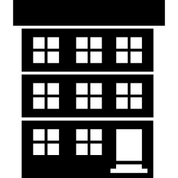 3階建ての家の正面 icon