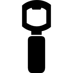 Bottle opener tool for kitchen icon