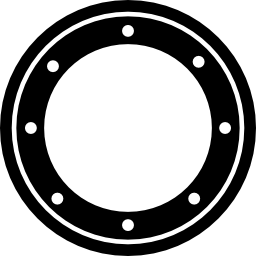 ventana circular icono