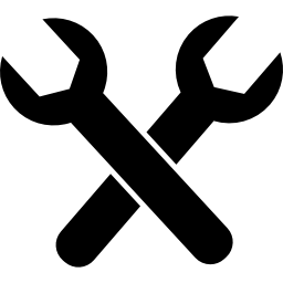 Garage wrenches icon