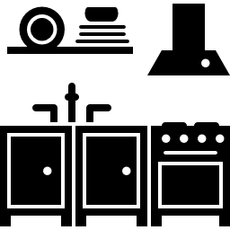 meuble de cuisine Icône