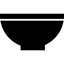 Kitchen bowl icon