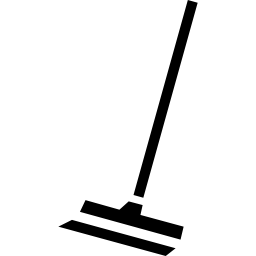 Cleaning mop for floors icon