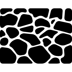chão de pedras Ícone