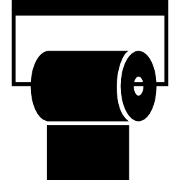 rolka papieru łazienkowego ikona