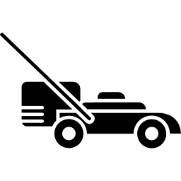 Mower machine icon