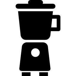Mixer machine with jar icon
